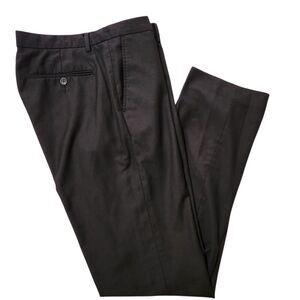 Calvin Klein Dress Pants  Size 32x32 Black Flat Front